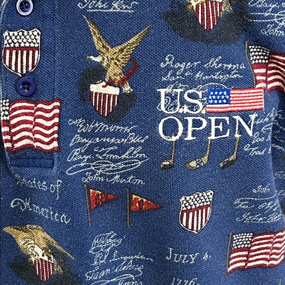 U.S. Open Golf Collection short sleeve polo.  L - Picture 4 of 8